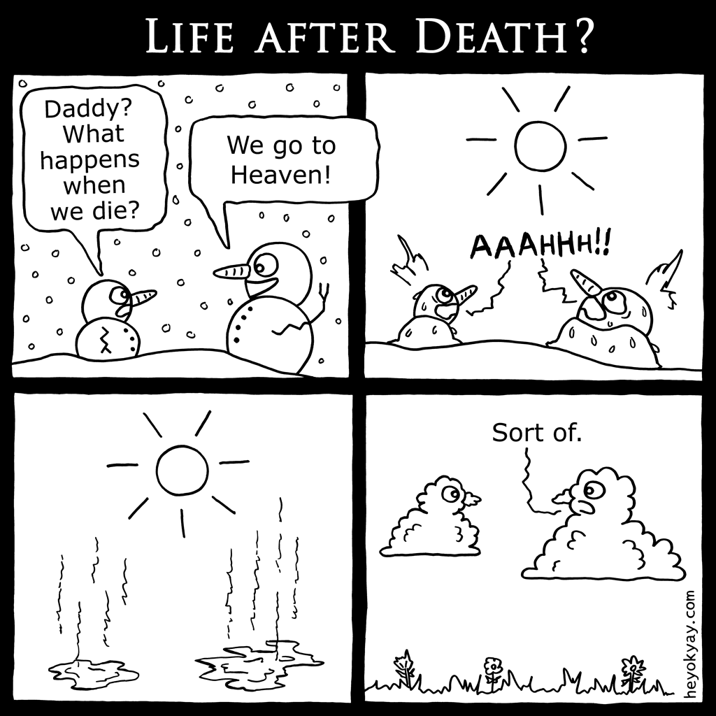 Life After Death Comic | Hey ok yay?