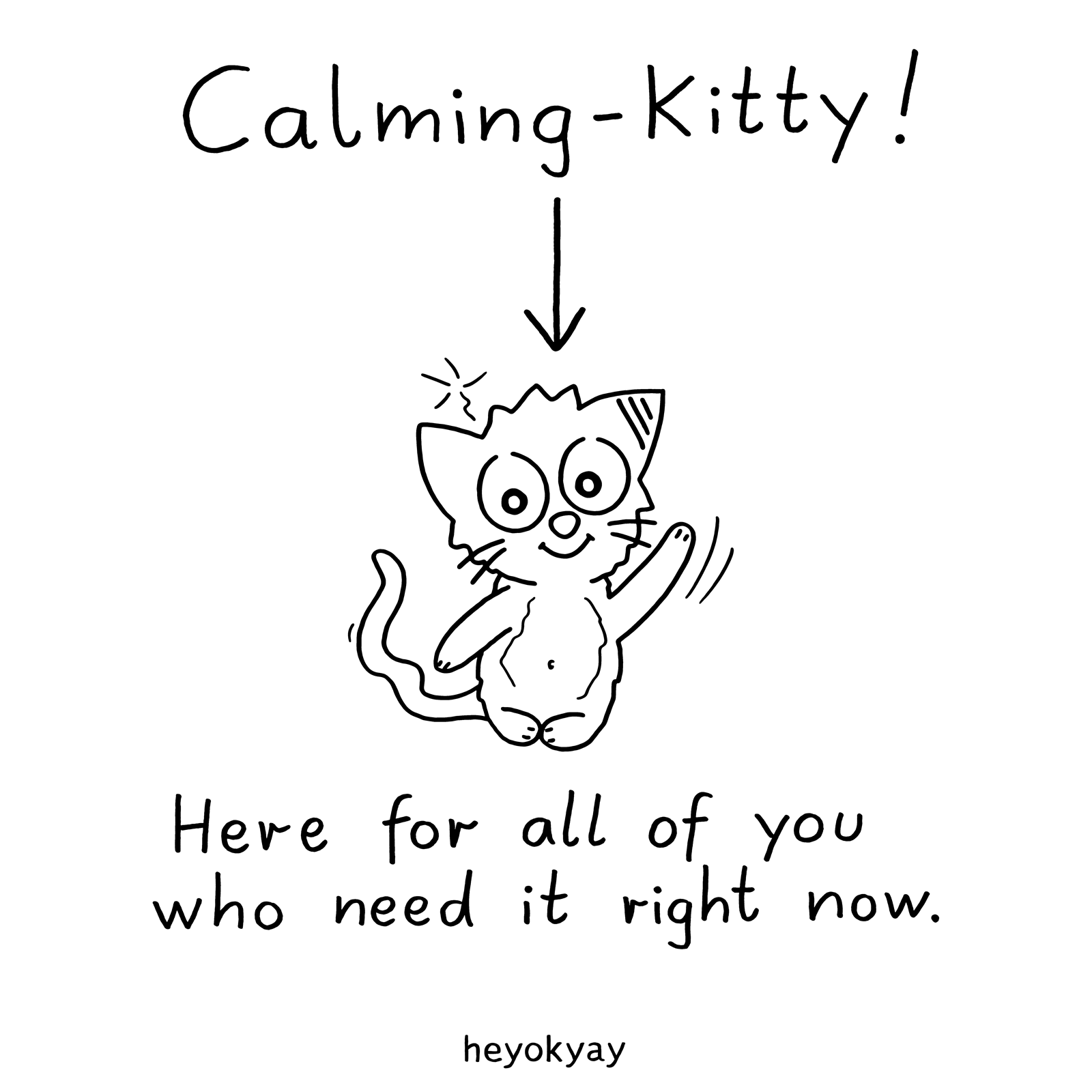 Kitty heyokyay comic