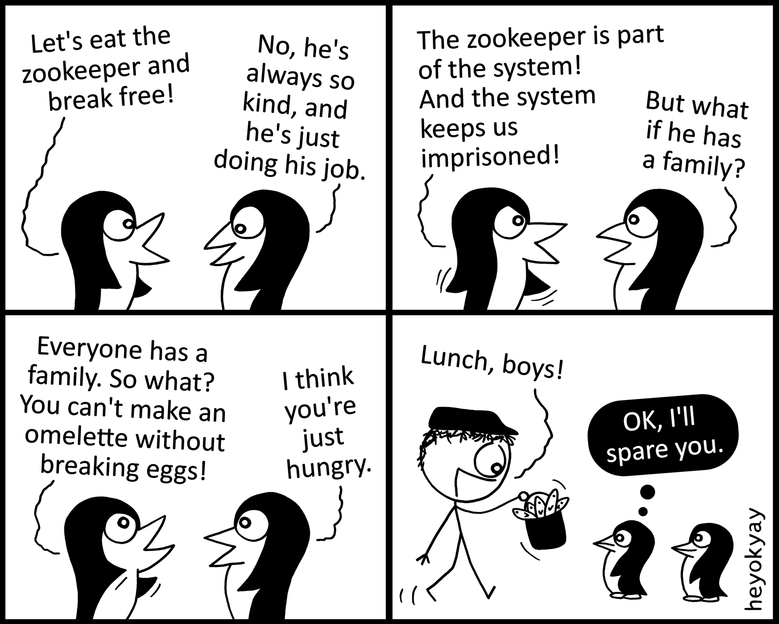 Zookeeper heyokyay comic