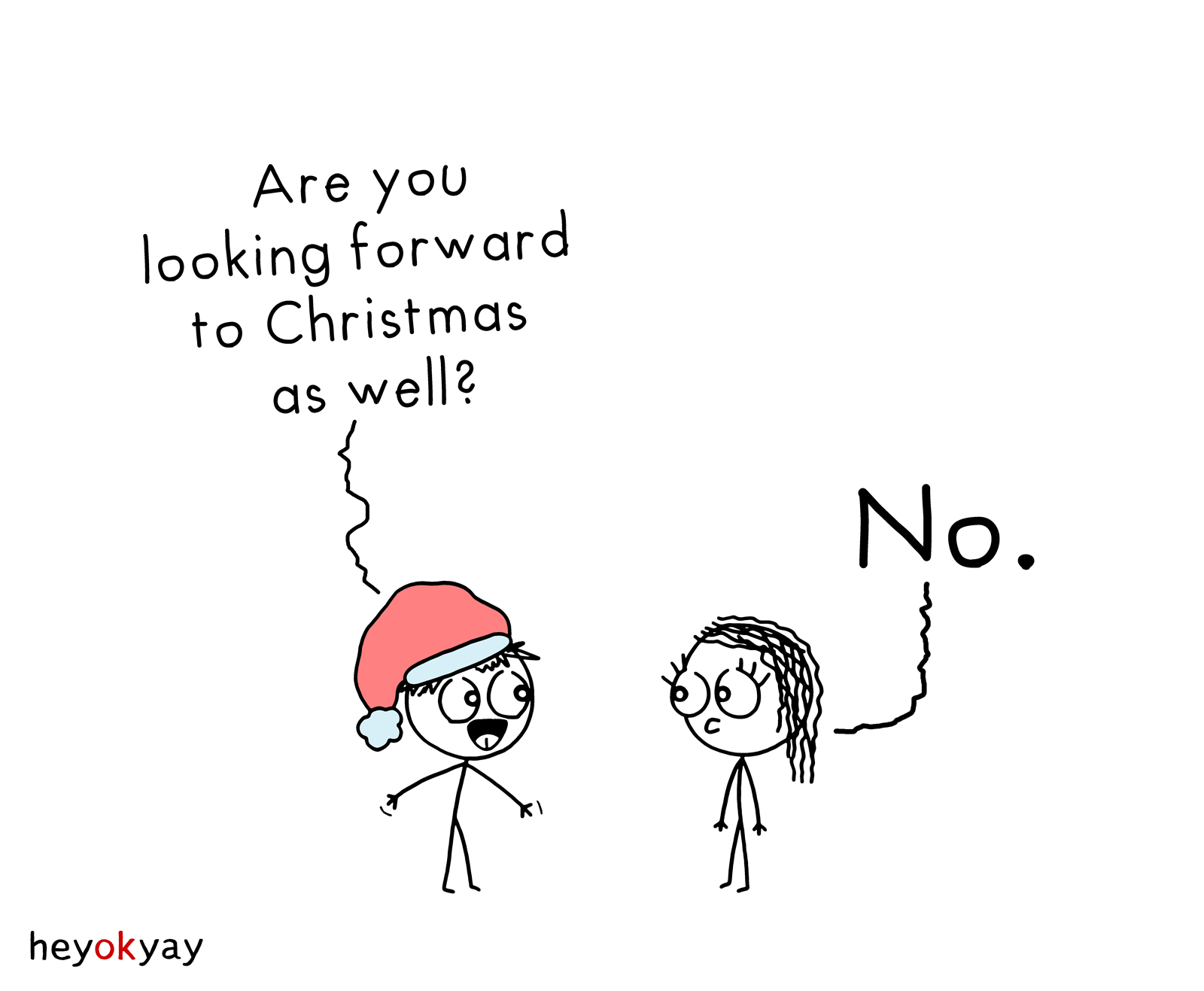 Christmas heyokyay comic